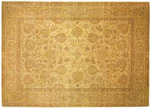 Vintage Persian Tabriz - Item #  26408 - 13-0 H x 10-2 W -  Circa 1940