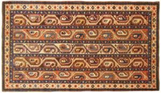 Antique Caucasian Kazak - Item #  26429 - 7-5 H x 4-4 W -  Circa 1890