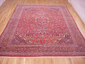 Antique Persian Kashan Dabir - Item #  26437 - 13-6 H x 10-0 W -  Circa 1920