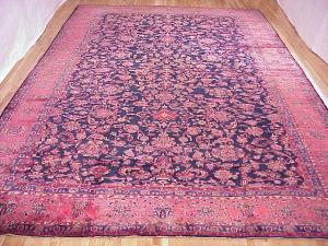 Antique Persian Mohajeran Sarouk - Item #  26463 - 18-7 H x 12-1 W -  Circa 1910