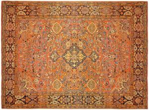 Antique Persian Lilihan - Item #  26635 - 14-4 H x 10-8 W -  Circa 1920