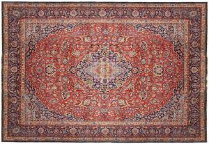 Antique Persian Kashan - Item #  26723 - 17-0 H x 12-4 W -  Circa 1920