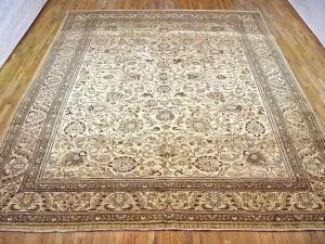 Vintage Persian Tabriz - Item #  27048 - 14-5 H x 11-0 W -  Circa 1940