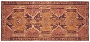 Vintage Turkish Kilim - Item #  27270 - 13-5 H x 5-0 W -  Circa 1940