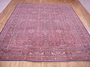 Antique Persian Kashan - Item #  27337 - 15-0 H x 11-0 W -  Circa 1920