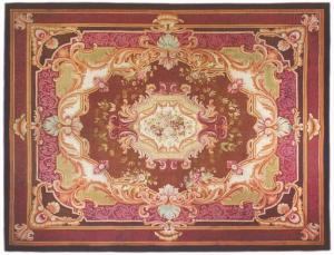 Antique French Aubusson - Item #  27399 - 17-6 H x 15-0 W -  Circa 1880