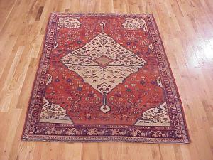 Antique Persian Ferahan Sarouk - Item #  27478 - 6-5 H x 4-4 W -  Circa 1900