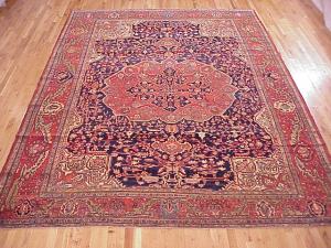 Antique Persian Ferahan Sarouk - Item #  27504 - 12-2 H x 9-0 W -  Circa 1900