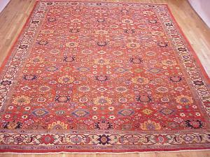 Antique Persian Sultanabad - Item #  27600 - 13-9 H x 10-6 W -  Circa 1910