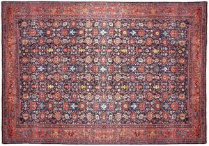 Antique Persian Bidjar - Item #  27683 - 25-7 H x 14-9 W -  Circa 1910