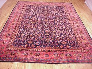 Antique Persian Mohajeran Sarouk - Item #  27692 - 13-6 H x 10-0 W -  Circa 1910