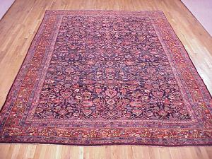 Antique Persian Bidjar - Item #  27763 - 12-7 H x 9-1 W -  Circa 1920