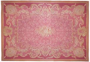 Antique French Aubusson - Item #  27796 - 17-9 H x 12-5 W -  Circa 1890