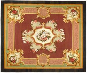 Antique French Aubusson - Item #  27811 - 10-0 H x 9-0 W -  Circa 1880