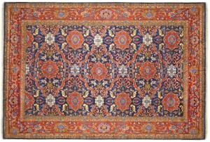 Vintage Indian Indo Tabriz - Item #  27841 - 12-8 H x 9-7 W -  Circa 1930