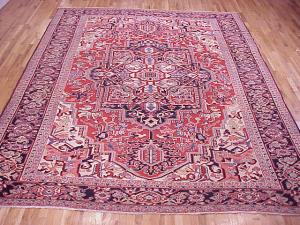 Antique Persian Serapi - Item #  27904 - 13-0 H x 9-7 W -  Circa 1910