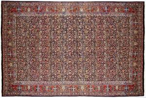 Antique Persian Bidjar - Item #  28011 - 21-9 H x 12-6 W -  Circa 1910