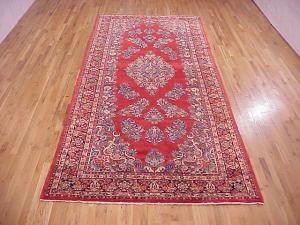 Antique Persian Sarouk - Item #  28016 - 13-6 H x 6-0 W -  Circa 1920