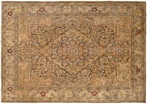 Antique Persian Tabriz - Item #  28042 - 5-8 H x 4-1 W -  Circa 1920