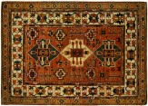 Antique Caucasian Kazak - Item #  28044 - 6-0 H x 5-0 W -  Circa 1890