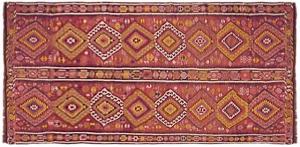 Vintage Turkish Kilim - Item #  28062 - 12-1 H x 4-8 W -  Circa 1940