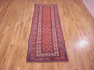 Antique Persian Kurd - Item #  28096 - 11-0 H x 3-3 W -  Circa 1920