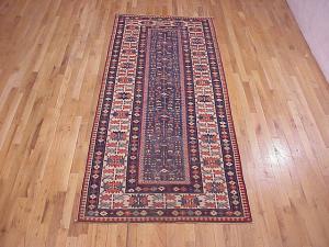 Antique Caucasian Shirvan - Item #  28167 - 8-8 H x 3-7 W -  Circa 1890