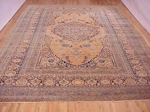 Antique Persian Tabriz Hadji Jalili - Item #  28416 - 19-0 H x 12-10 W -  Circa 1890