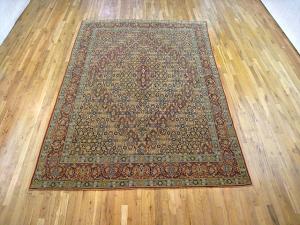 Antique Persian Tabriz - Item #  28470 - 9-8 H x 6-7 W -  Circa 1900