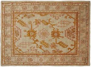 Antique Turkish Oushak - Item #  28738 - 6-4 H x 5-0 W -  Circa 1910