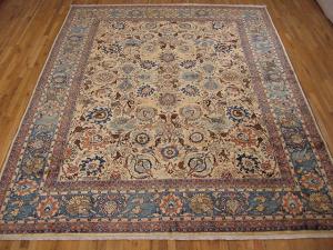 Antique Persian Tabriz - Item #  28768 - 11-4 H x 9-0 W -  Circa 1920