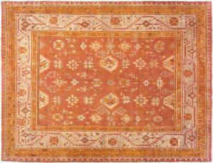 Antique Turkish Oushak - Item #  28994 - 13-7 H x 12-0 W -  Circa 1910