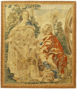Period Antique Brussels Brussels Mythological Tapestry - Item #  29176 - 10-10 H x 9-0 W -  Circa 17th Century