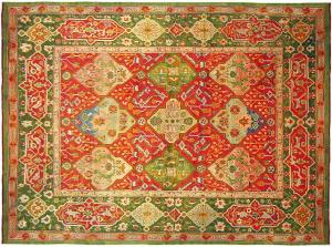 Antique Turkish Oushak - Item #  29287 - 13-1 H x 11-0 W -  Circa 1900