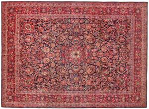 Antique Persian Kashan Dabir - Item #  29328 - 11-7 H x 9-0 W -  Circa 1910