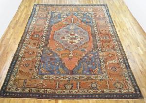 Antique Persian Bakshaish - Item #  29522 - 13-3 H x 9-0 W -  Circa 1870