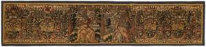 Period Antique Brussels Historical Tapestry - Item #  29660 - 1-10 H x 8-3 W -  Circa 17th Century