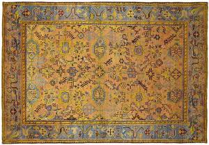 Antique Turkish Oushak - Item #  29677 - 10-9 H x 7-0 W -  Circa 1910