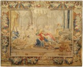 Period Antique Brussels Historical Tapestry - Item #  29729 - 11-10 H x 12-2 W -  Circa 17th Century