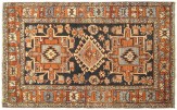 Antique Persian Heriz Karaja - Item #  29812 - 4-2 H x 3-7 W -  Circa 1920