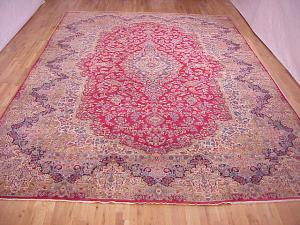 Antique Persian Kerman - Item #  29815 - 17-7 H x 11-9 W -  Circa 1920