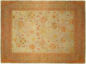 Antique Turkish Oushak - Item #  29841 - 15-10 H x 12-6 W -  Circa 1900