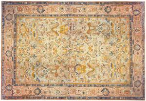 Antique Turkish Oushak - Item #  29879 - 24-8 H x 17-2 W -  Circa 1900