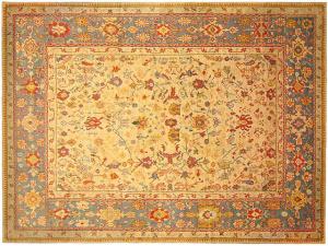 Antique Turkish Oushak - Item #  29906 - 14-9 H x 11-3 W -  Circa 1910