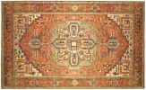 Antique Persian Serapi - Item #  29952 - 14-7 H x 9-5 W -  Circa 1900