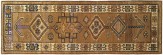 Antique Persian Serab - Item #  31006 - 8-7 H x 3-2 W -  Circa 1900