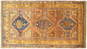 Antique Turkish Oushak - Item #  31047 - 6-4 H x 4-0 W -  Circa 1900