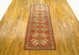 Antique Persian Heriz - Item #  31048 - 11-1 H x 3-6 W -  Circa 1920