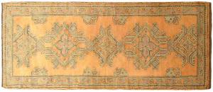 Vintage Turkish Oushak - Item #  31058 - 8-7 H x 3-0 W -  Circa 1930