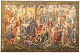 Period Antique Flemish Historical Tapestry - Item #  31169 - 7-9 H x 10-6 W -  Circa Late 19th century